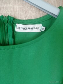 Zelené midi šaty - 4