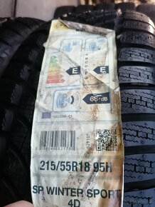 Zimné pneu = 215/55 R18 = SP WINTER SPORT 4D - 4