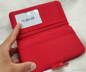 Červená dámska peňaženka - 4