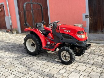 malotraktor MITSUBISHI GF14 s rotavátorem / 910mth/ 4x4 - 4