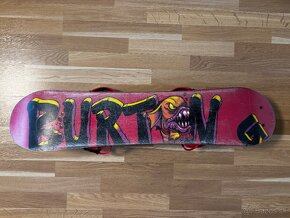 Detsky snowboard Burton 100cm s viazanim - 4