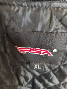 Kožená bunda RSA čierna - 4