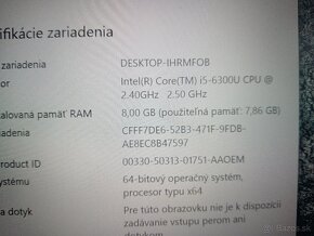 rozpredám na diely notebook Lenovo thinkpad T460 - 4