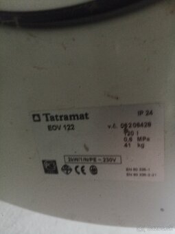 Tatramat 120l bojler - 4