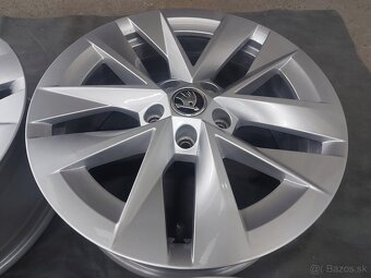 5x112R17 elektrony orig.ŠKODA  OCTAVIA-SUPERB-KAROQ - 4