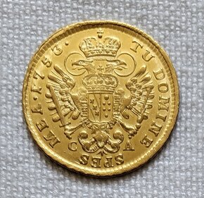 Zlatý dukát Františka I. Lotrinského, 1753E - 4