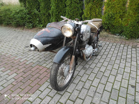 Pannonia 250 r.v. 1967+ sidecar + Eu doklady na prihlasenie - 4