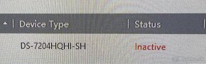 DVR Hikvision 7204HQHI-SH vrátane disku - 4