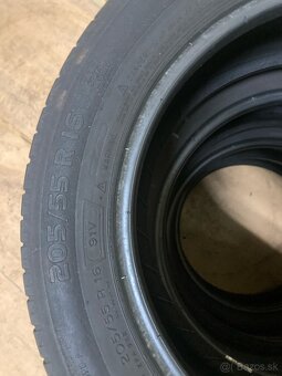 Letné pneu 205/55R16 viem aj prezuť - 4