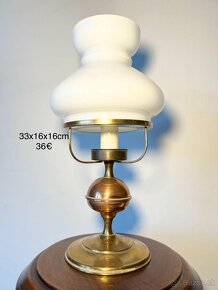 Medene stolove  lampy - 4