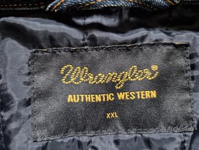 Pánská džínová parka Wrangler velikost 2XL #c167 - 4