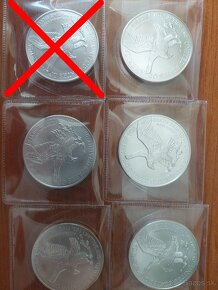 Strieborná minca American Silver Eagle 1 oz (2022) - 4