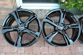 5x112 R20 Hlinikove disky Original Audi A8 Black - 4