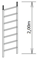 Pracovné veža / lešenie Eurosolo-S2 (pojazdné) – NOVÉ - 4