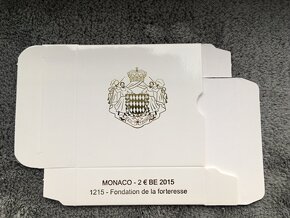 2 euro Monaco/Monako Proof 2015 RARE - 4