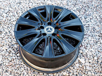 18" Alu kola = 5x112 = MERCEDES S-CLASS = W222 - ČERNÉ - 4