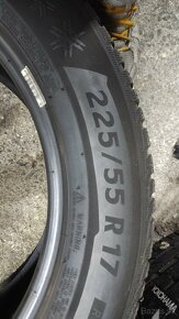 Michelin 225/55r17 zimné - 4