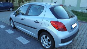 PEUGEOT 207 1.4i 54KW, 4-valec benzin, NAJ.124.000km,M-2009 - 4