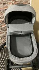 Kočík 3v1 Roan Bloom Grey Dots + ISOFIX základňa na vajíčko - 4