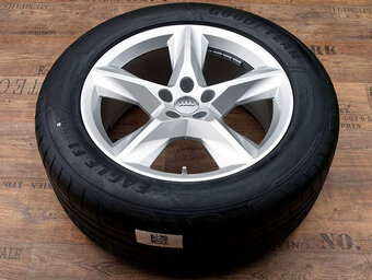 19" Alu kola = 5x112 = AUDI Q7 4M = TÉMĚŘ NOVÉ LETNÍ + ČIDL - 4