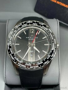 Hamilton, model Broadway GMT, orig. hodinky, NOVÉ - 4