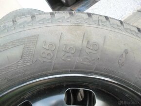 plechové disky + zimné pneu na Peugeot 207 - 4