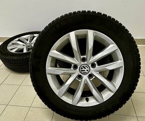 Predám komplet zimné kolesá Volkswagen R16 5x112 - 4