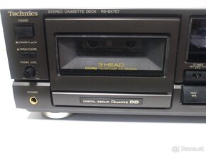 Kazetovy deck TECHNICS RS-BX707, trieda class AA = Japan - 4