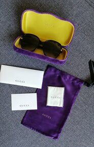 Gucci originál slnečné okuliare ako nové - 4