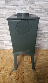 Liatinové kachle Jotul F 602 N zelený smalt - 4