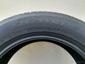 Letné pneumatiky 225/55 R17 Michelin, 4ks - 4