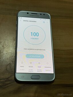 Predám Samsung Galaxy J5 2017 16GB Blue malé známky - 4