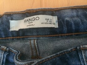 Džínsové šortky "MANGO", Size M, Úplne nové,nepoužite - 4