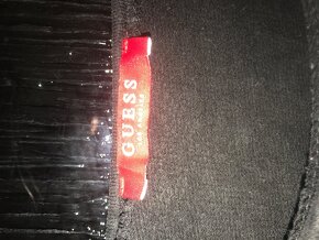 GUESS originál čierno/zlata damska mikinka S - 4