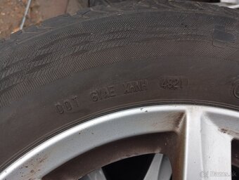 Letné pneumatiky 195/65 R15, roztech diskov 5X112 - 4