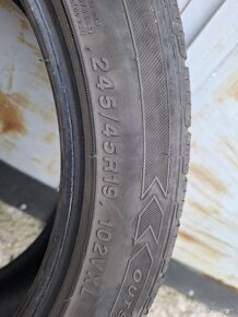 Zimné pneumatiky 245/45 r19 - 4