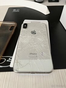 iPhone XS 64GB white - rozbité sklo - 4