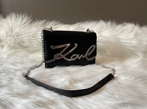 Karl Lagerfeld Signature kabelka - 4