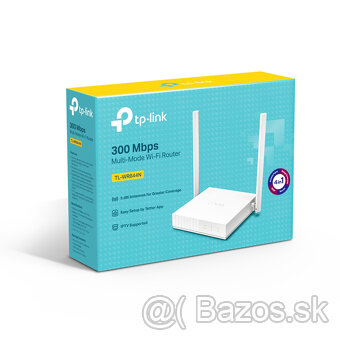 Predám nový Wi-Fi router TP-LINK TL-WR844N v záruke - 4