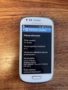 Samsung Galaxy S III mini, GT-I8190N android 4 - 4