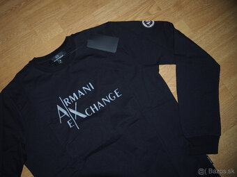 Armani Exchange pánska mikina - 4