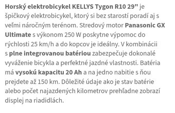 Horský elektrobicykel KELLYS Tygon R10 29" - 4