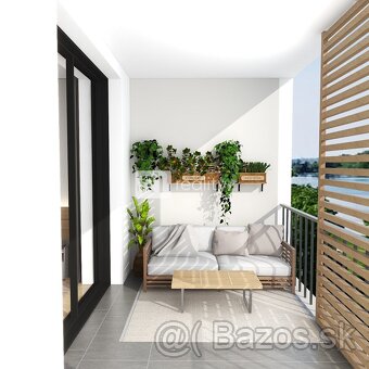 Nový 2-izbový apartmán A21 BlueWave Riverside Piešťany - 4