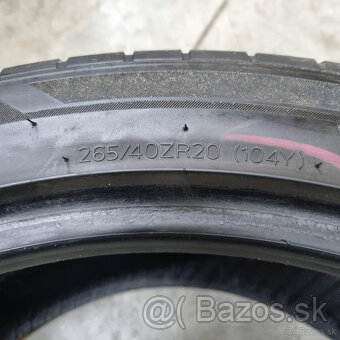 Letné pneumatiky 265/40 R20 HANKOOK DOT4721 - 4