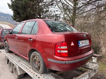 Škoda fabia 1.4mpi 8v Rozpredam na náhradné diely - 4