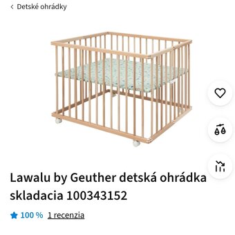 Skladacia drevená ohrádka - 4