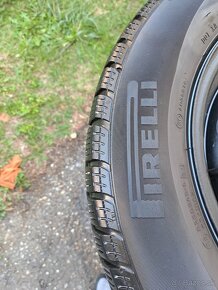 ZIMNÉ PNEUMATIKY 195/65 R15 PIRELLI NA DISKOCH - 4