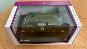 ŠKODA 1203 Vojenská sanitka 1:43 Abrex - 4