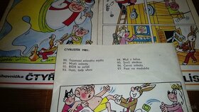 Česky komiks Čtyřlístek knihovnička - 20,- Euro kus... - 4