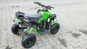 Dětská dvoutaktní čtyřkolka ATV MiniGade 49ccm E-start zelen - 4